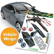 Star Wars TIE Fighter and X-Wing FanWraps Car Decals